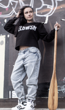 ELBWSN - THE ORIGINAL 3D  - CROP SWEATSHIRT